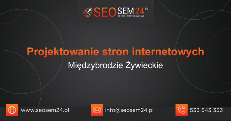 Projektowanie stron internetowych Międzybrodzie Żywieckie