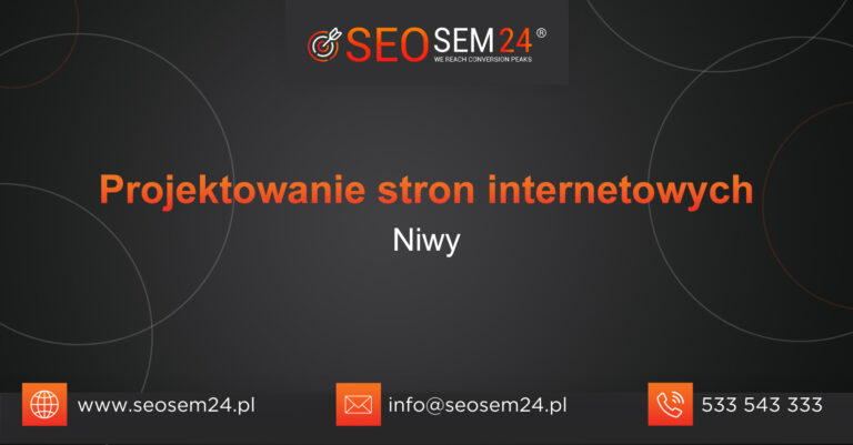 Projektowanie stron internetowych Niwy
