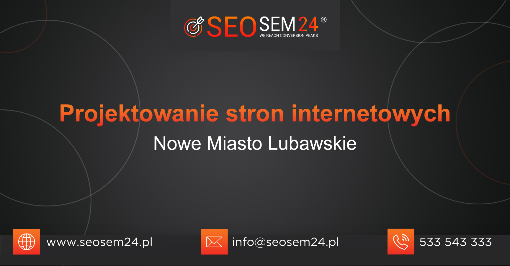 Projektowanie stron internetowych Nowe Miasto Lubawskie