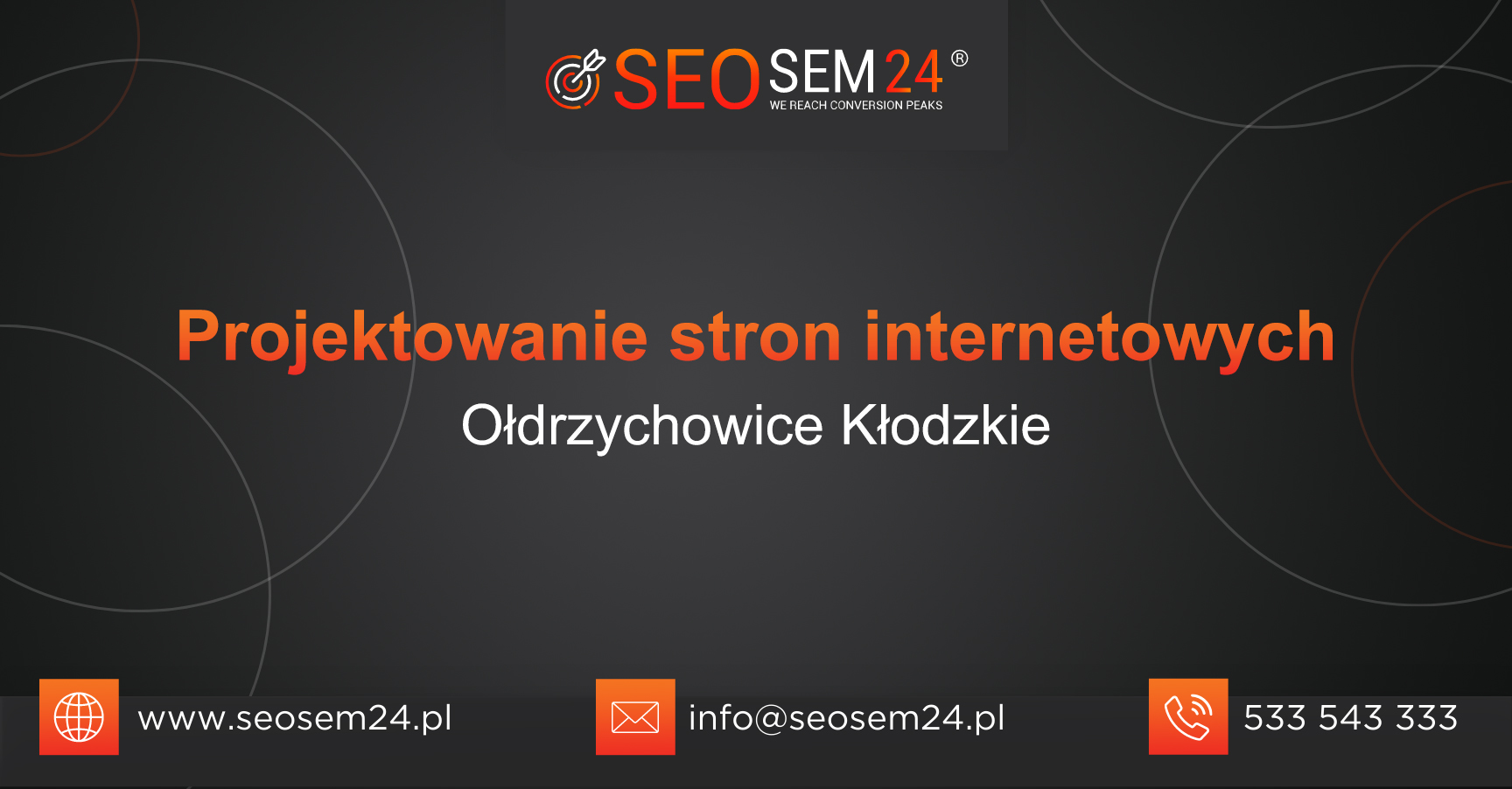 Projektowanie stron internetowych Ołdrzychowice Kłodzkie