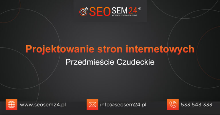 Projektowanie stron internetowych Przedmieście Czudeckie