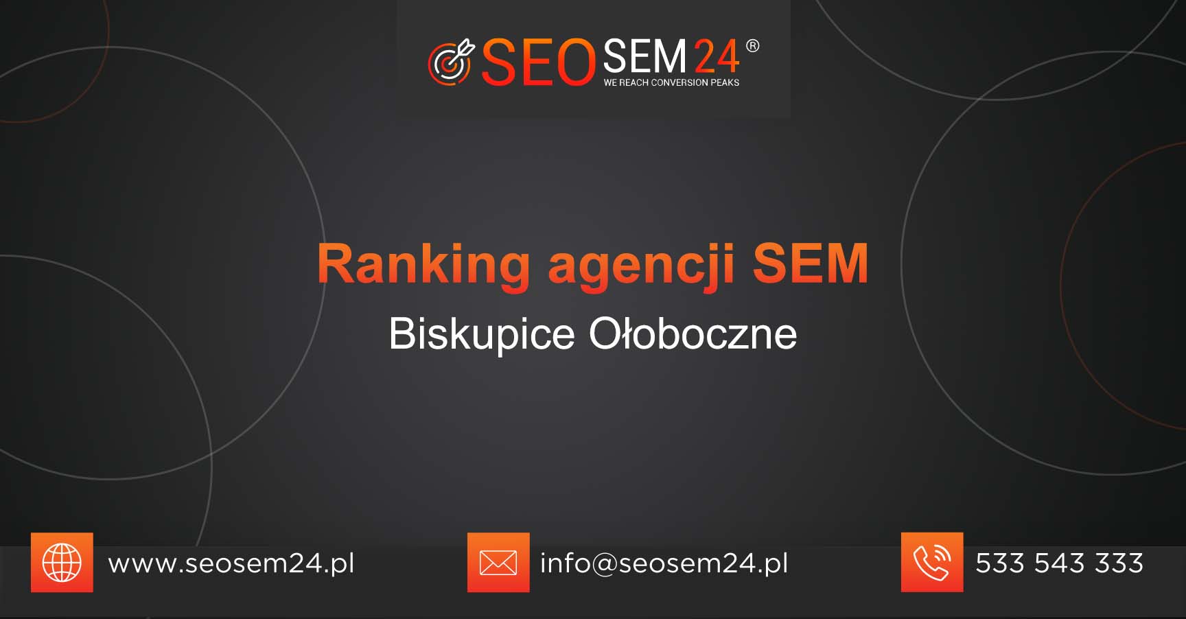 Ranking agencji SEM Biskupice Ołoboczne
