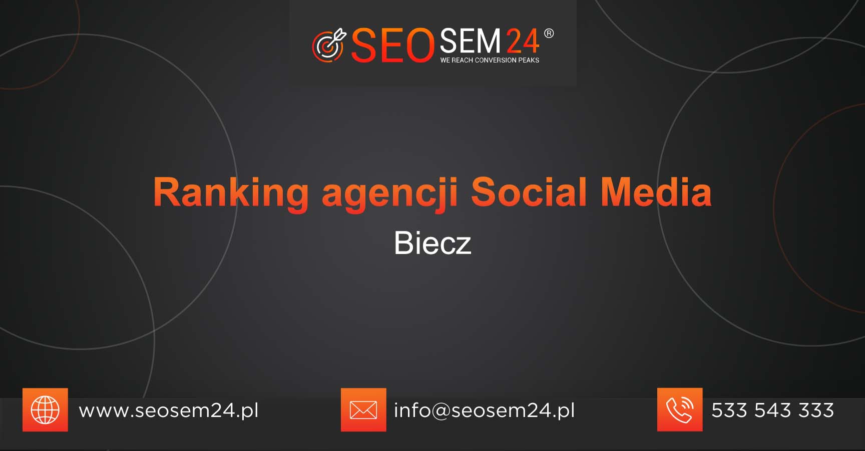 Ranking agencji Social Media w Bieczu