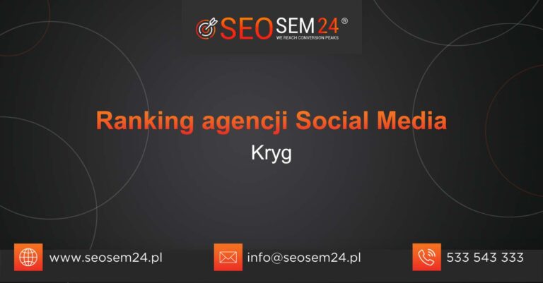 Ranking agencji social media Kryg