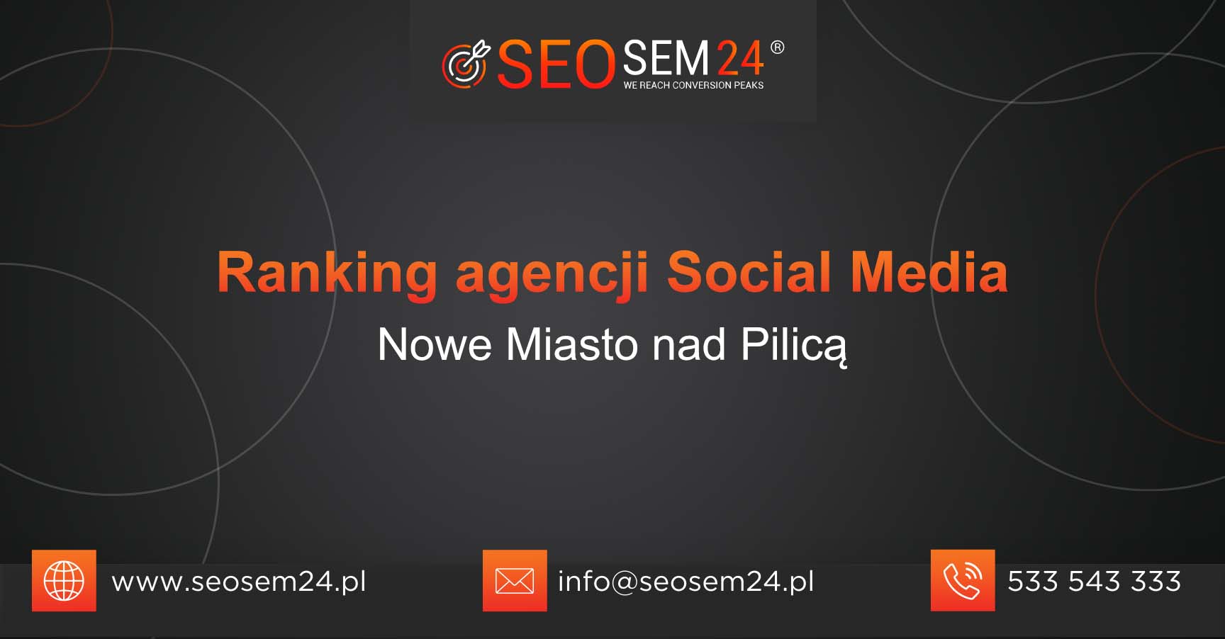 Ranking agencji social media Nowe Miasto nad Pilicą