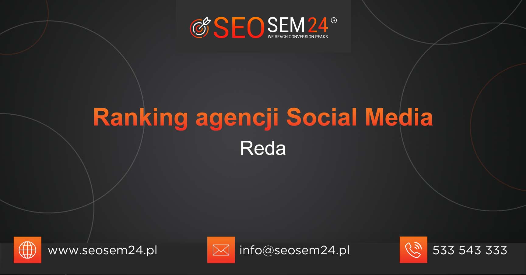 Ranking agencji Social Media w Redzie