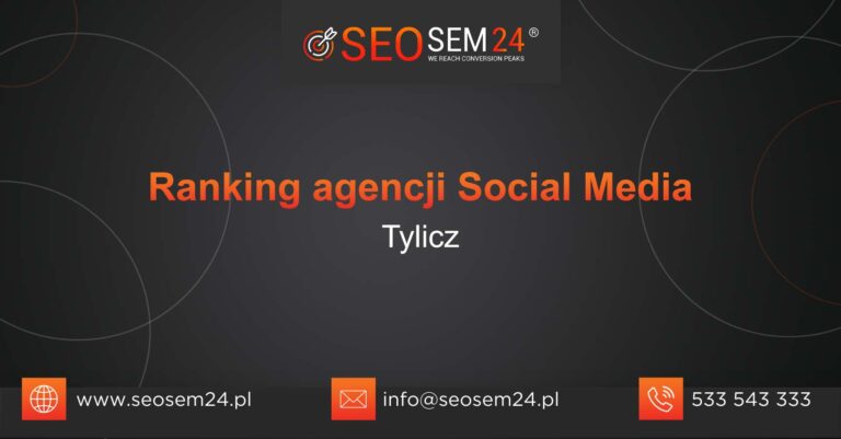 Ranking agencji social media Tylicz
