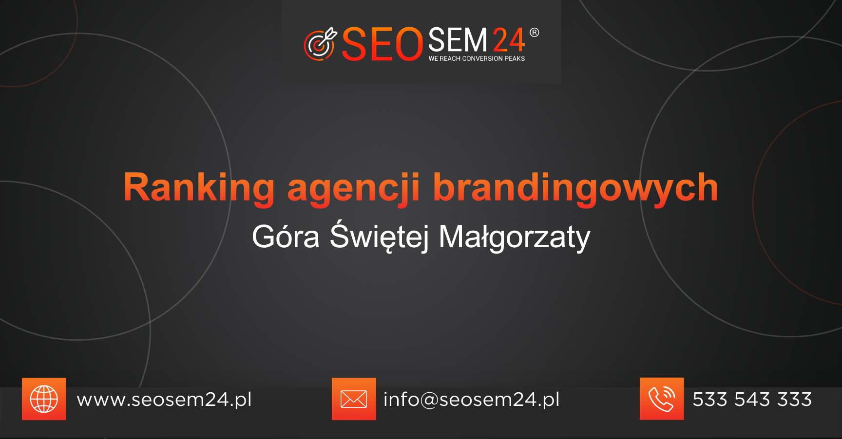 Ranking agencji brandingowych Góra Świętej Małgorzaty