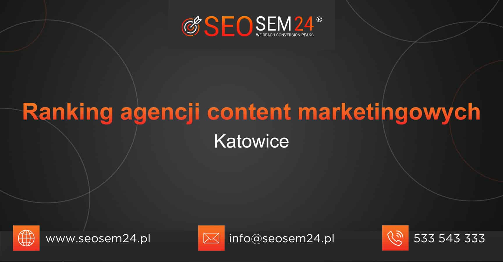 Ranking agencji content marketingowych w Katowicach