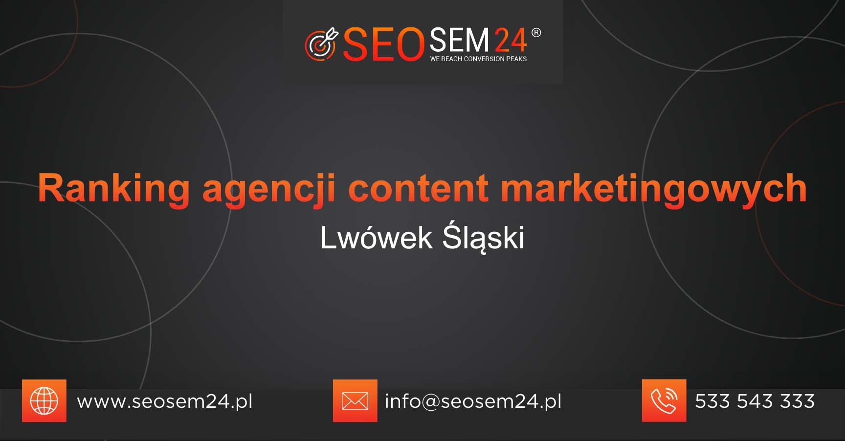 Ranking agencji content marketingowych w Lwówku Śląskim