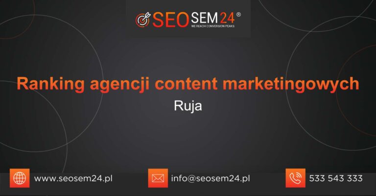 Ranking agencji content marketingowych w Rui