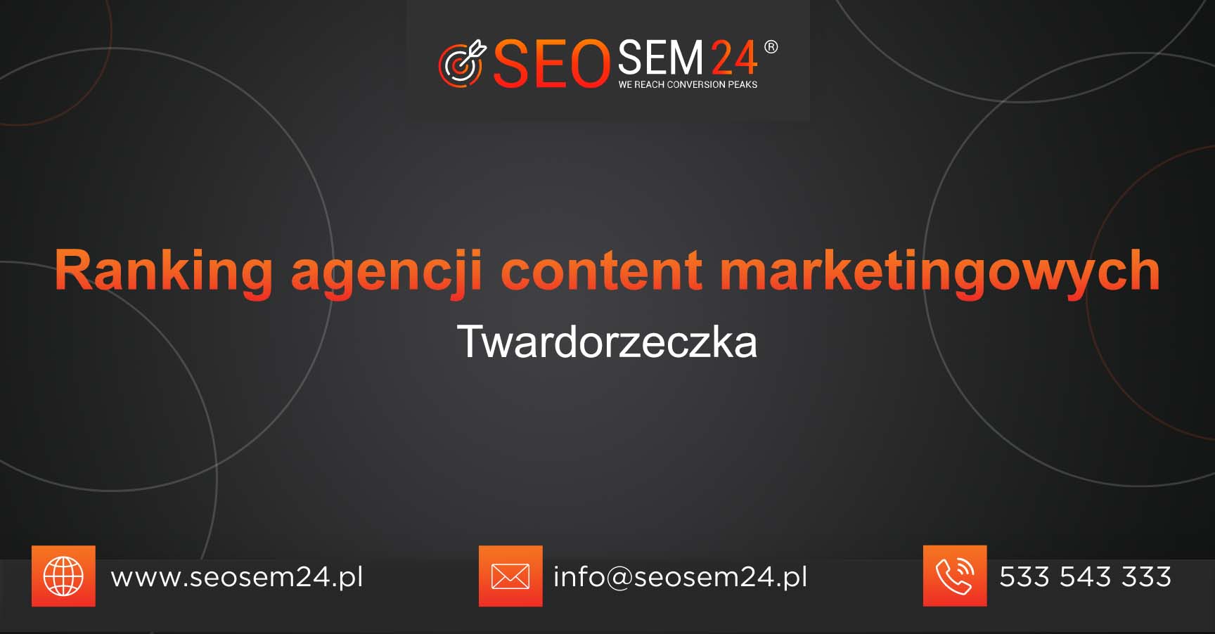 Ranking agencji content marketingowych w Twardorzeczce
