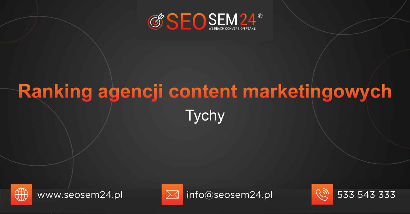 Ranking agencji content marketingowych w Tychach