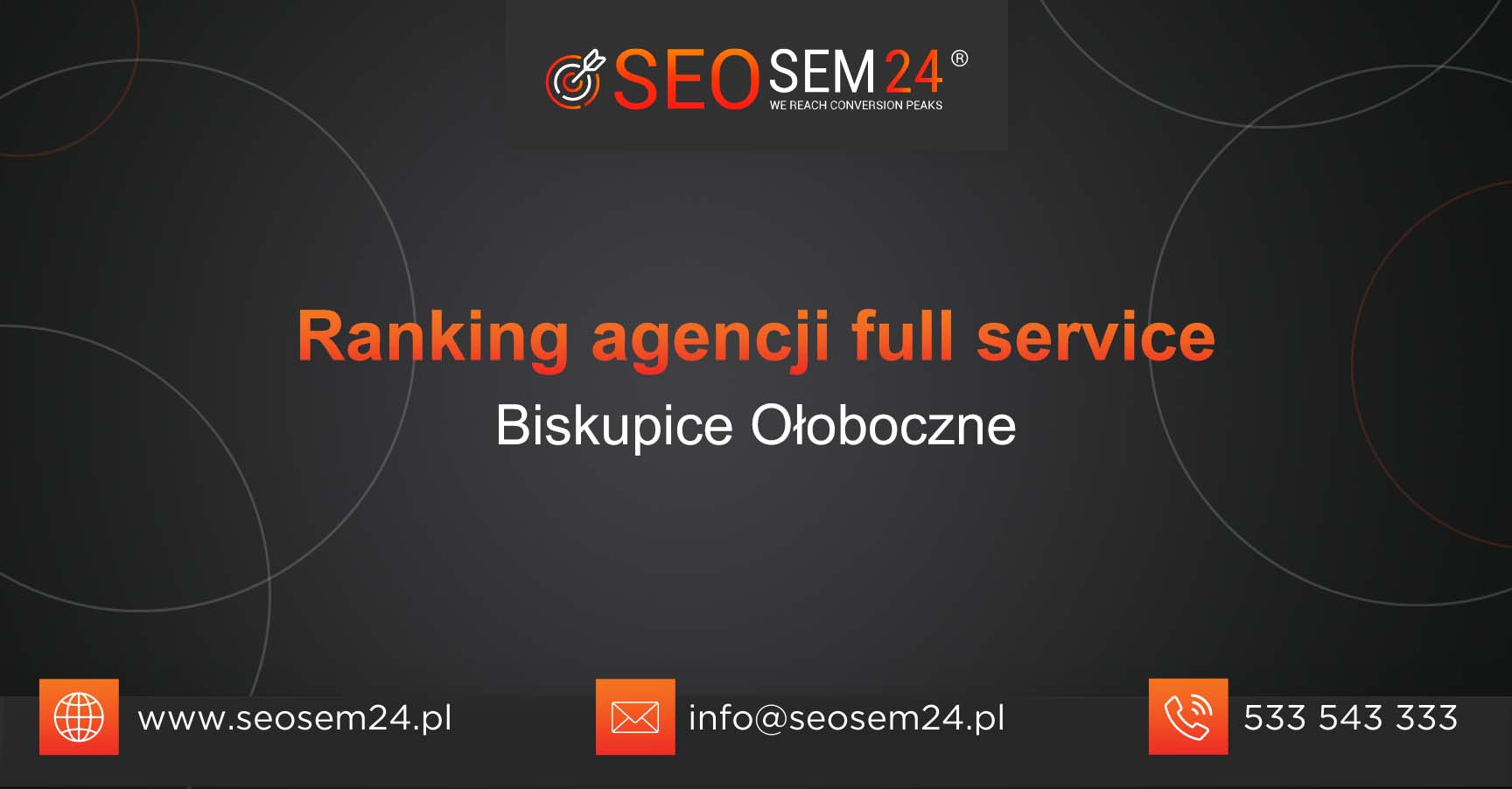 Ranking agencji Full Service w Biskupicach Ołobocznych