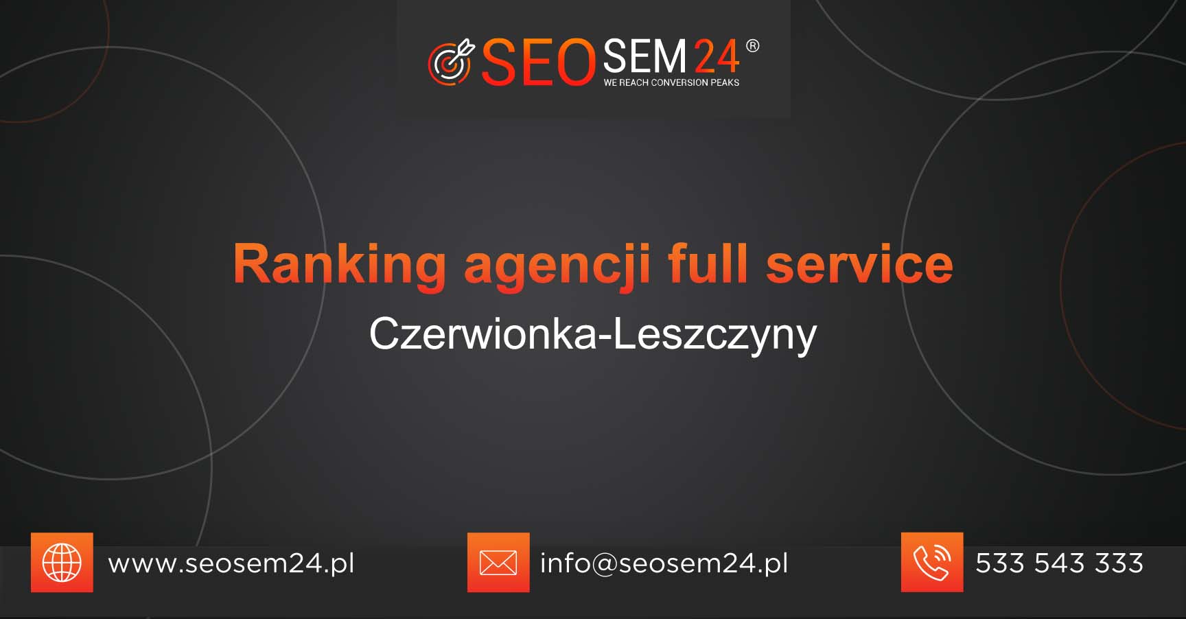Ranking agencji Full Service w Czerwionce-Leszczynach