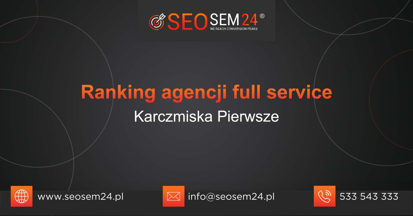 Ranking agencji Full Service w Karczmiskach Pierwszych