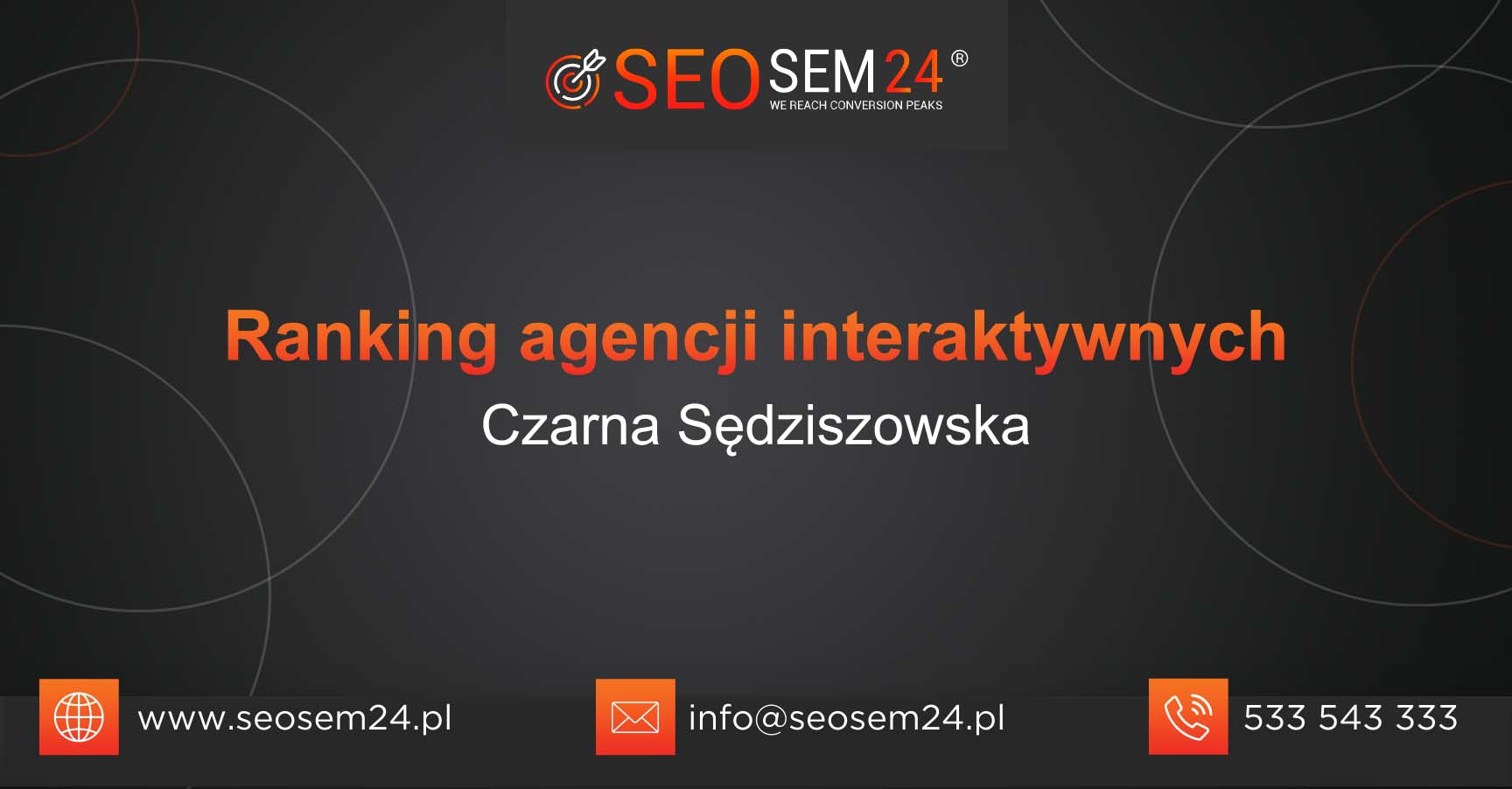 Ranking agencji interaktywnych Czarna Sędziszowska