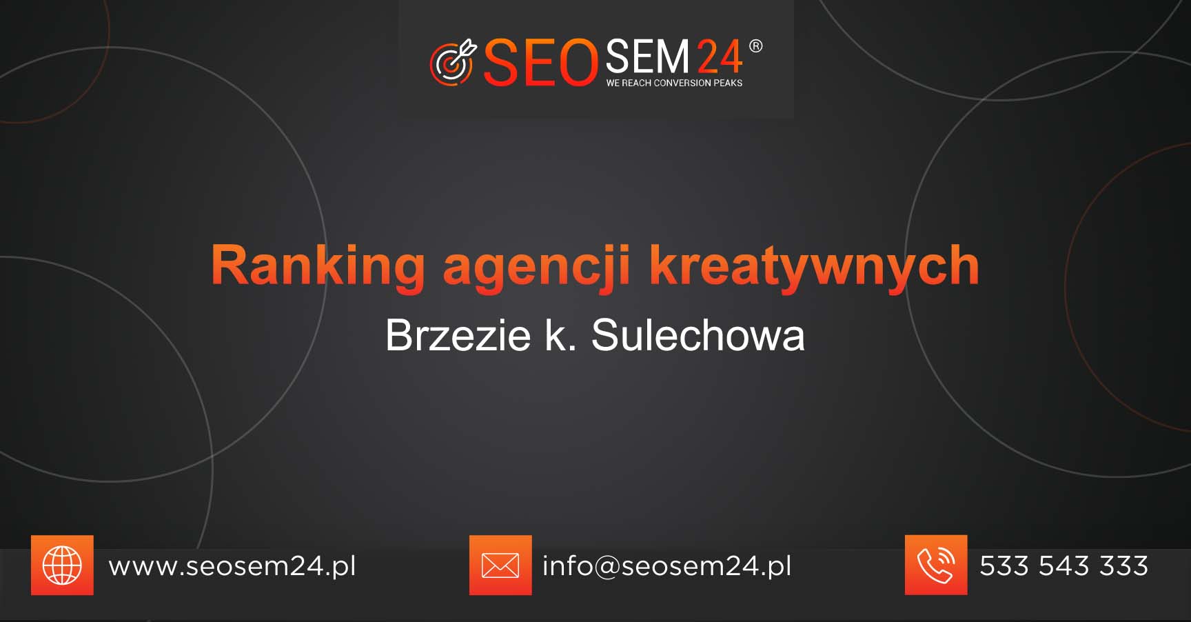 Ranking agencji kreatywnych Brzezie k. Sulechowa