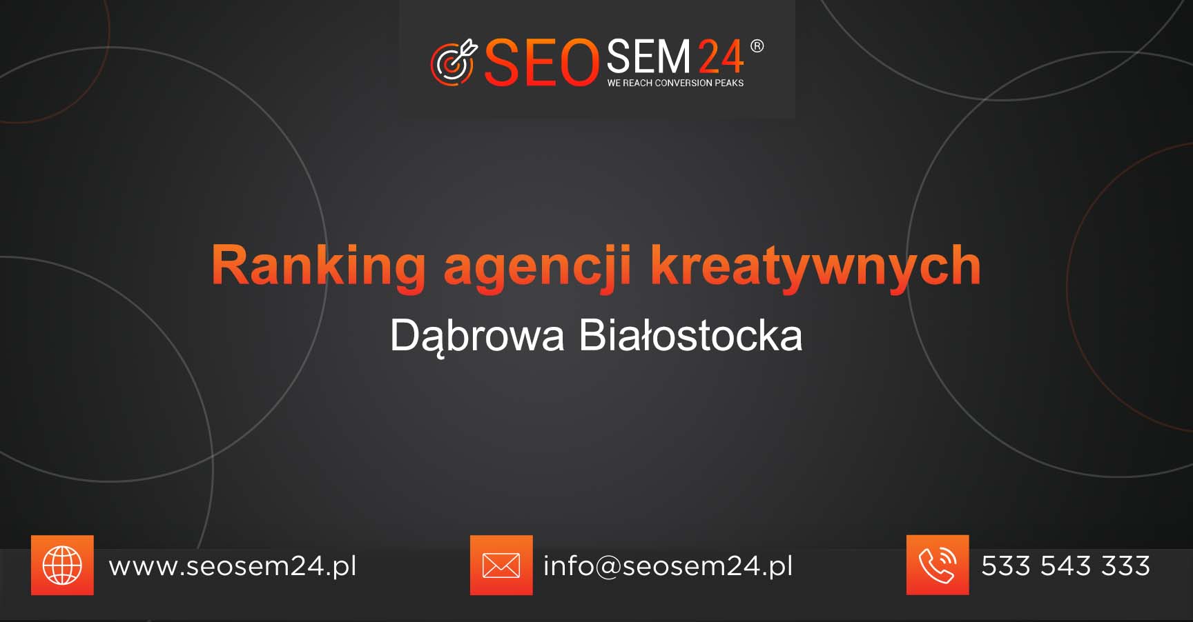 Ranking agencji kreatywnych w Dąbrowie Białostockiej
