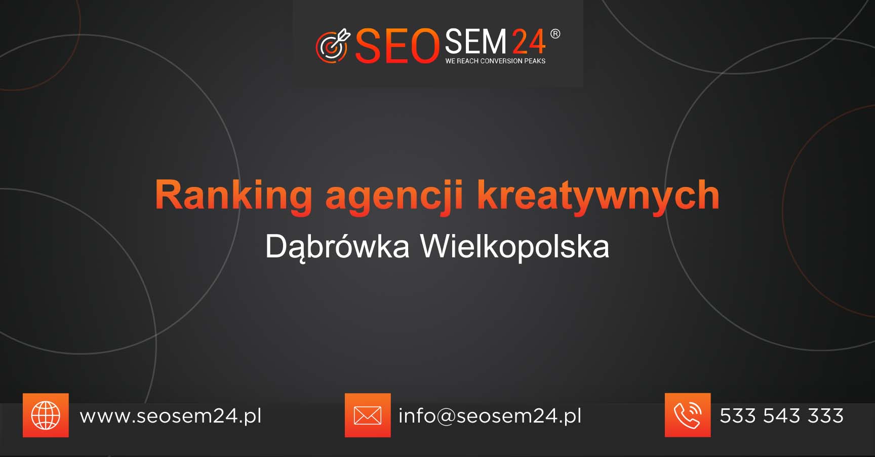 Ranking agencji kreatywnych Dąbrówka Wielkopolska