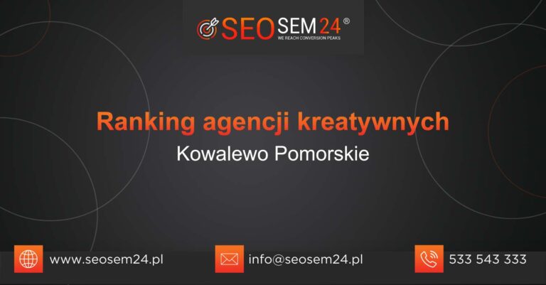 Ranking agencji kreatywnych Kowalewo Pomorskie