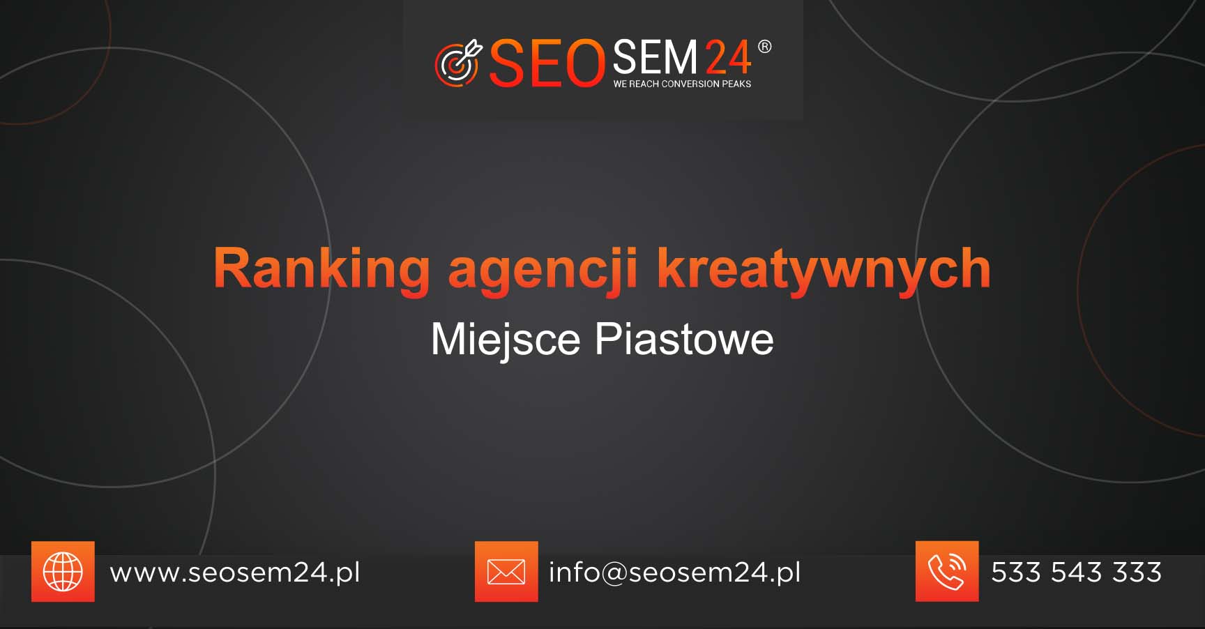 Ranking agencji kreatywnych w Miejscu Piastowym