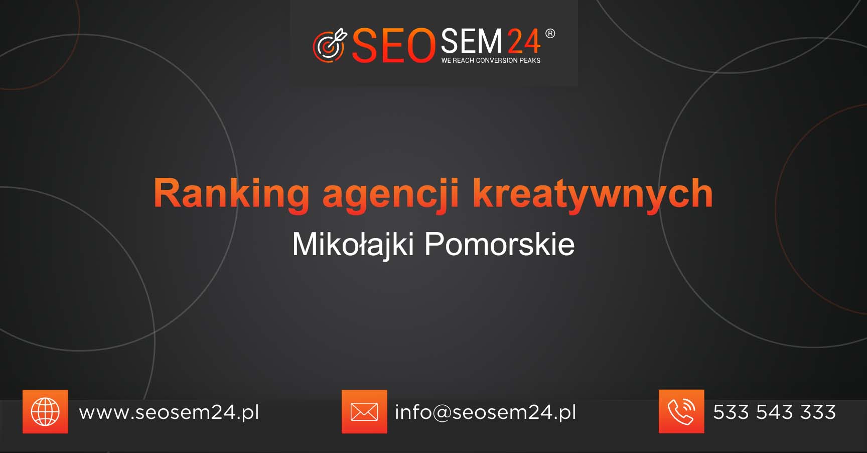 Ranking agencji kreatywnych w Mikołajkach Pomorskich