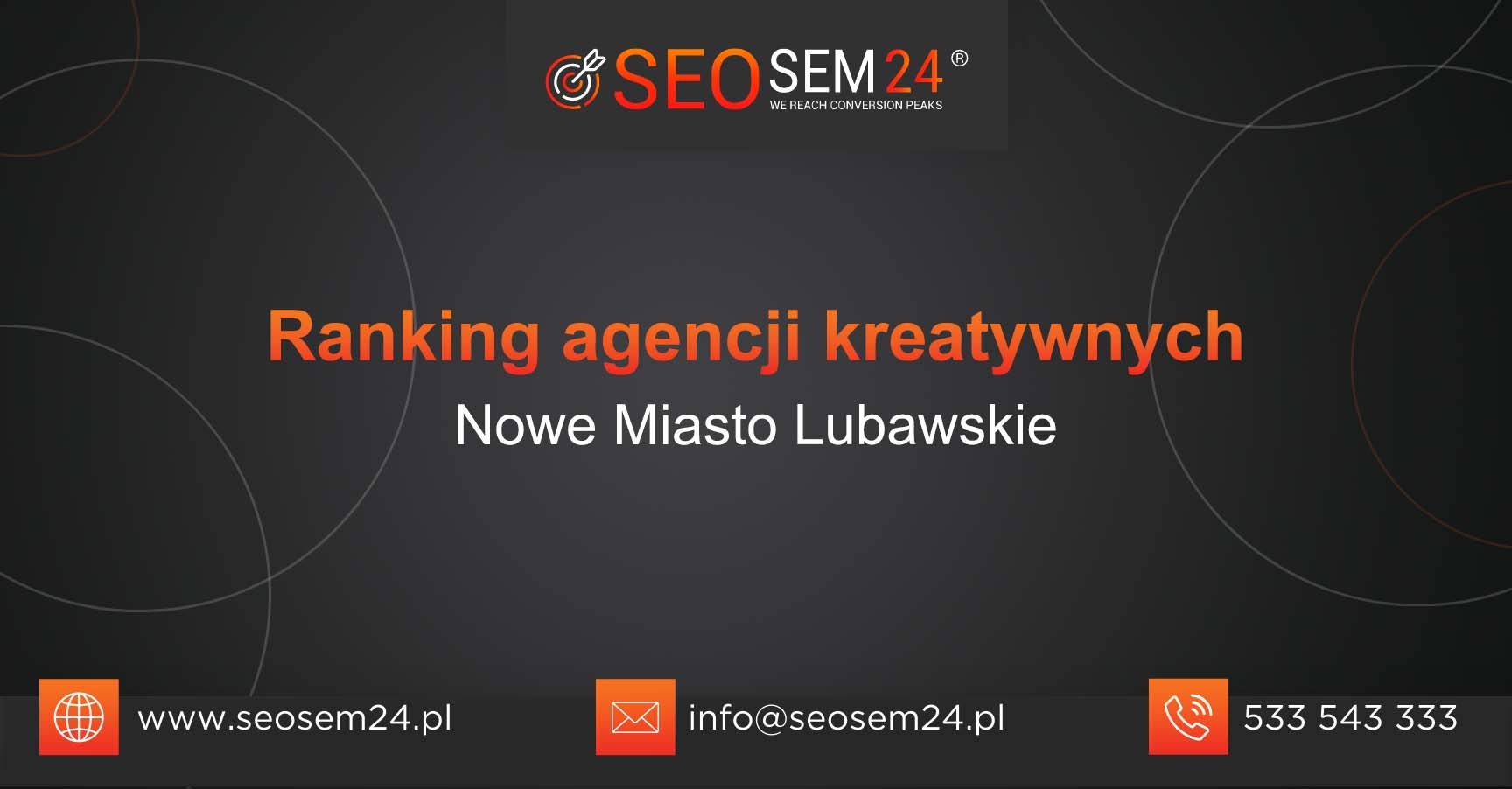 Ranking agencji kreatywnych Nowe Miasto Lubawskie