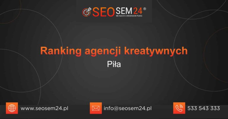 Ranking agencji kreatywnych Piła