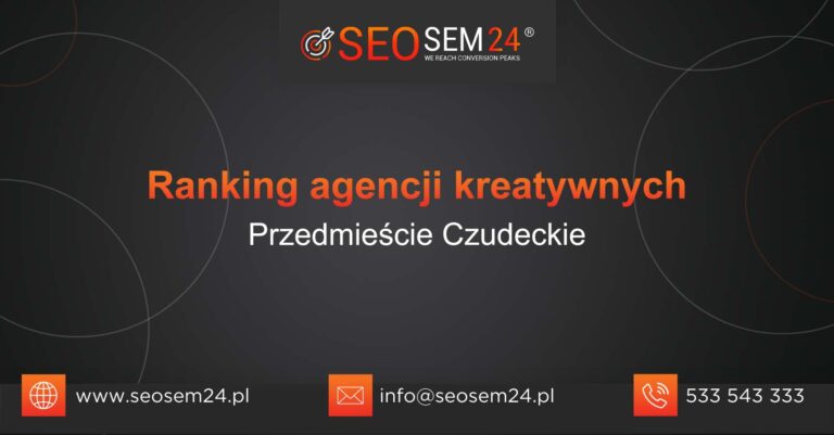 Ranking agencji kreatywnych Przedmieście Czudeckie