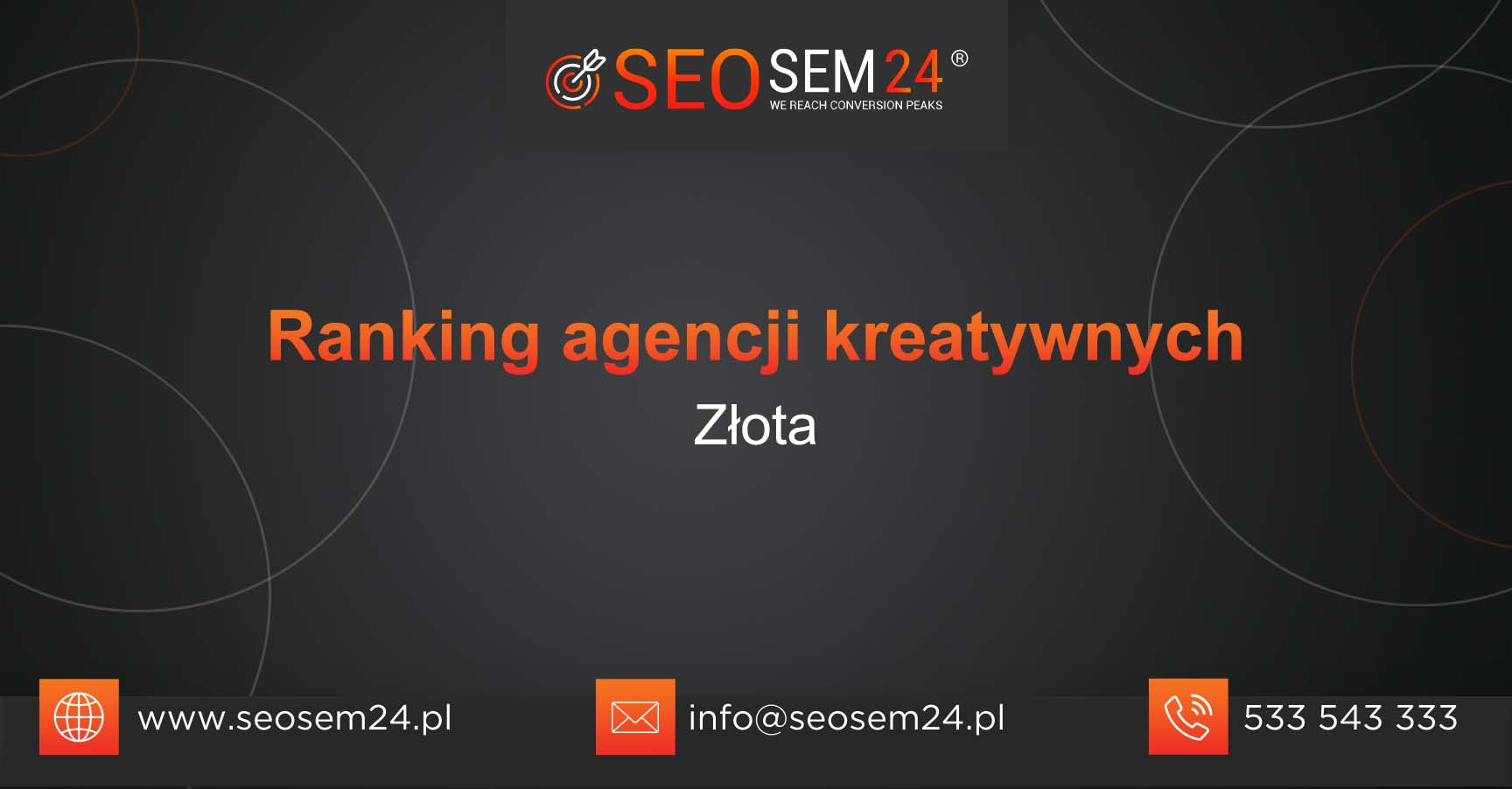 Ranking agencji kreatywnych w Złotej