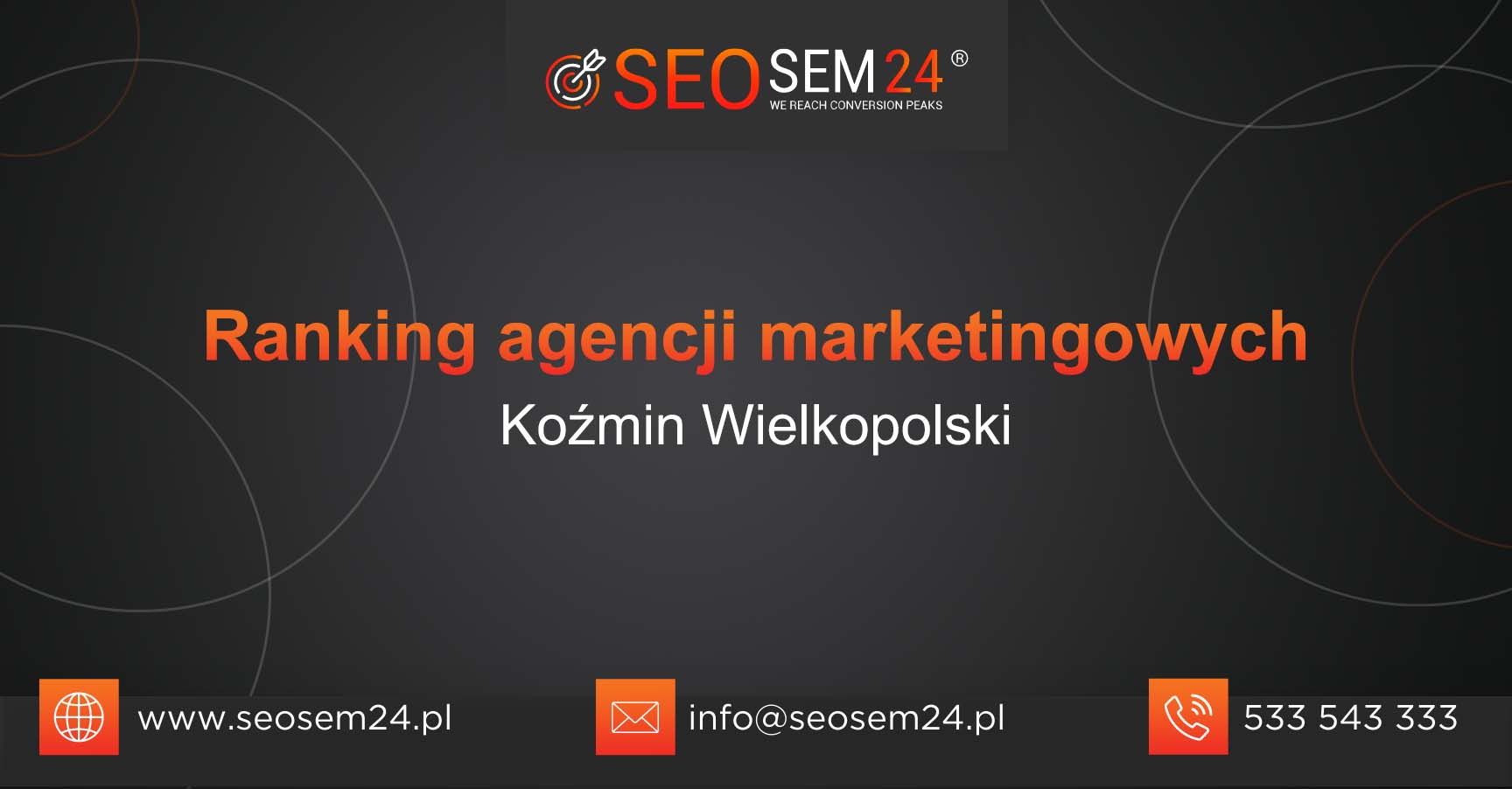 Ranking agencji marketingowych w Koźminie Wielkopolskim