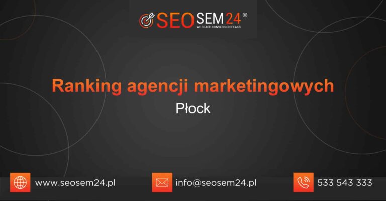 Ranking agencji marketingowych Płock