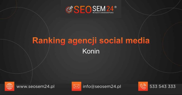 Ranking agencji social media Konin