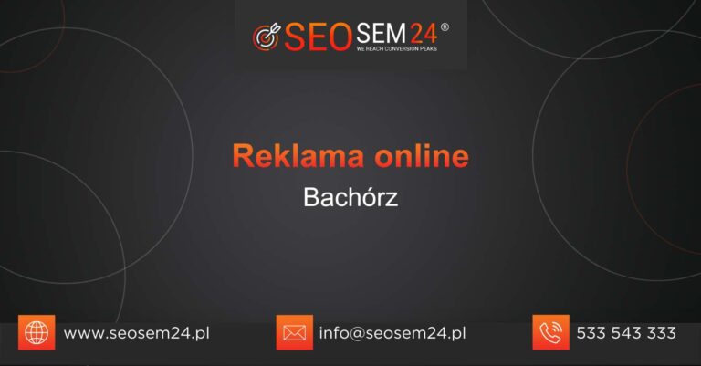 Reklama online Bachórz