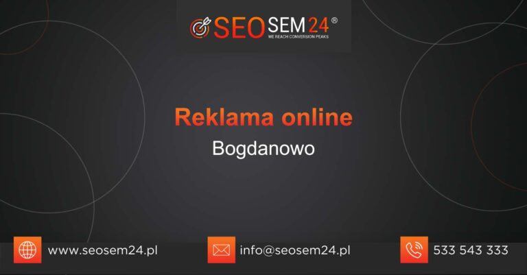 Reklama online Bogdanowo