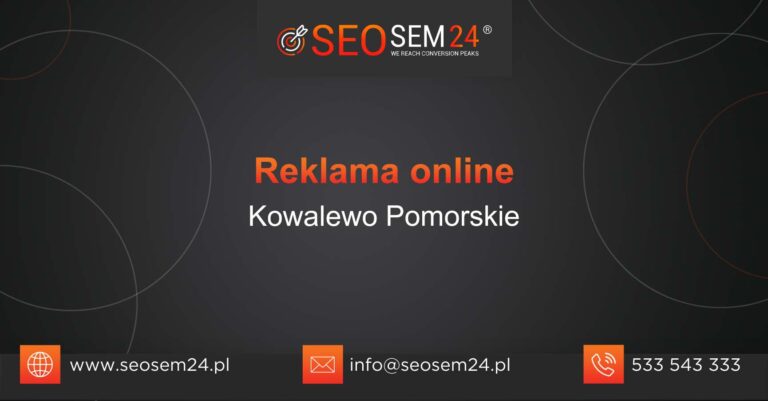 Reklama online Kowalewo Pomorskie