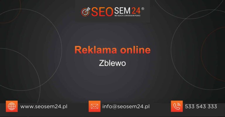 Reklama online Zblewo