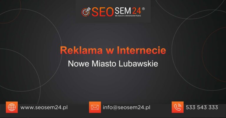 Reklama w Internecie Nowe Miasto Lubawskie