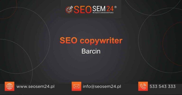SEO copywriter Barcin