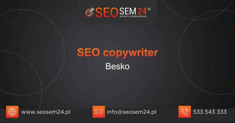 SEO copywriter Besko
