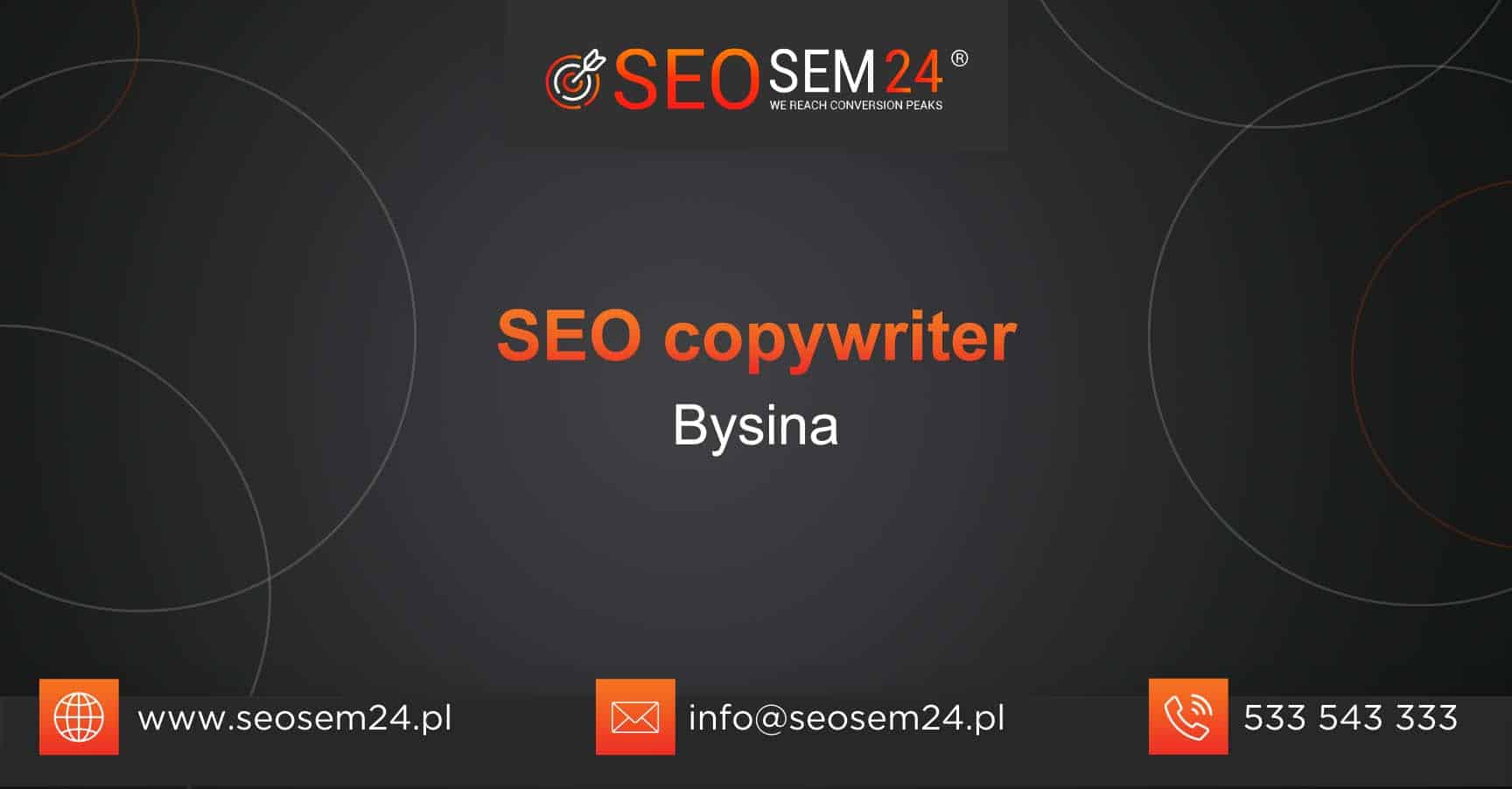 SEO copywriter Bysina
