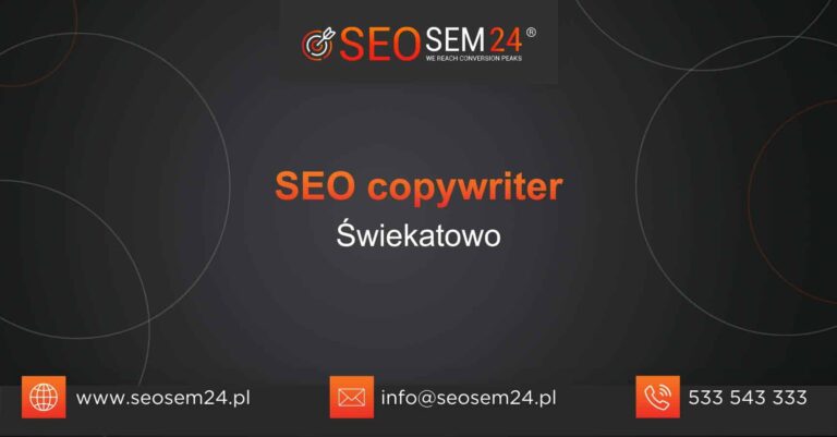 SEO copywriter Świekatowo