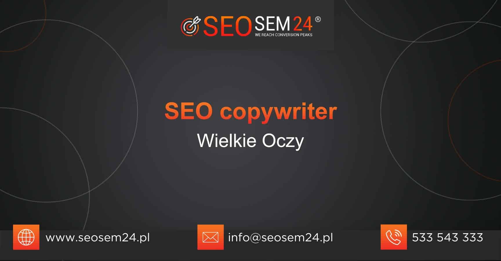 SEO copywriter Wielkie Oczy
