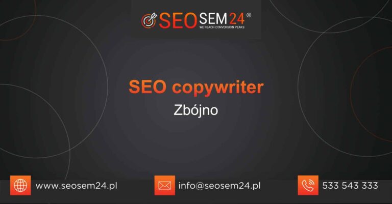 SEO copywriter Zbójno