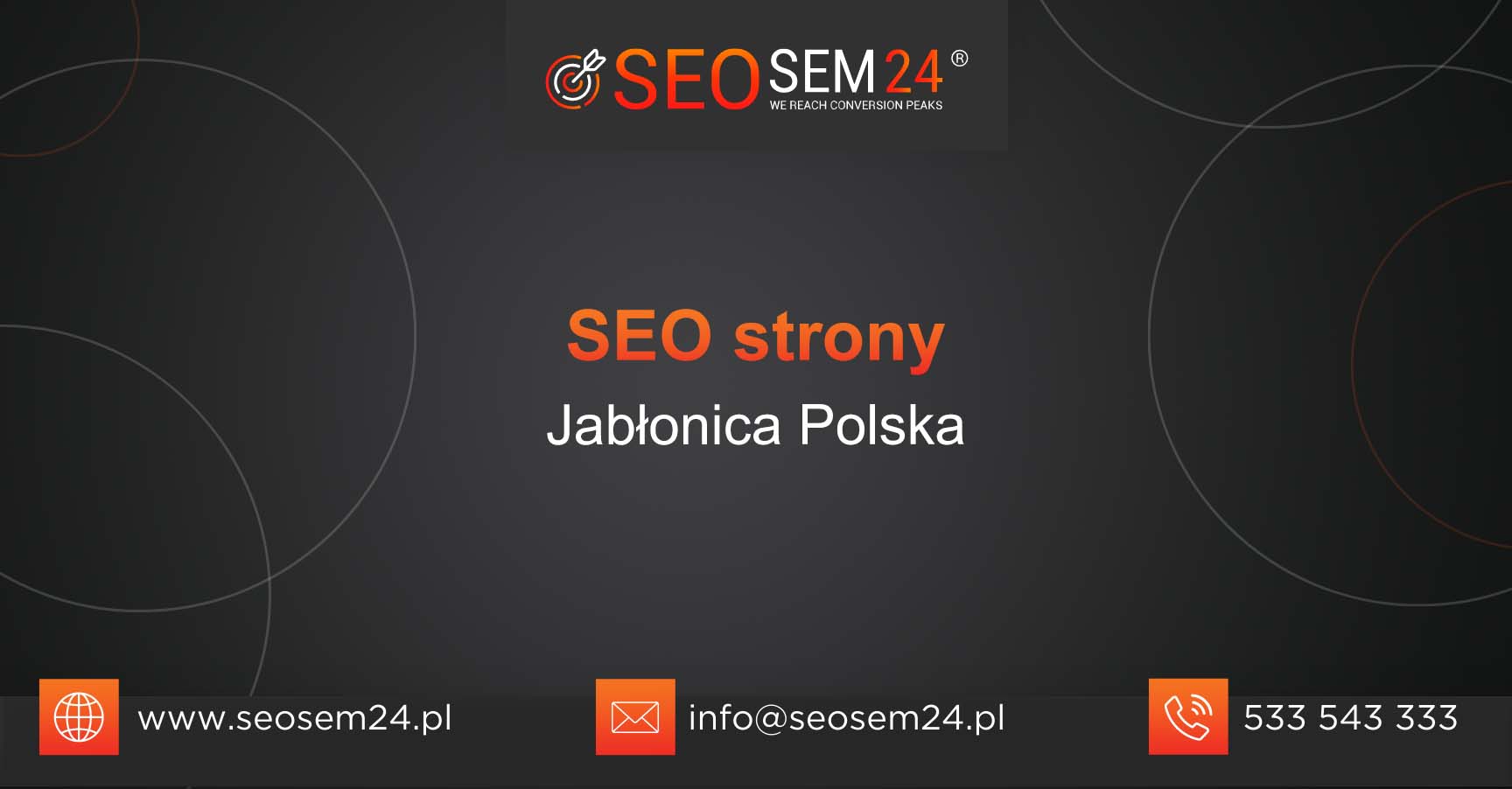 SEO strony Jabłonica Polska