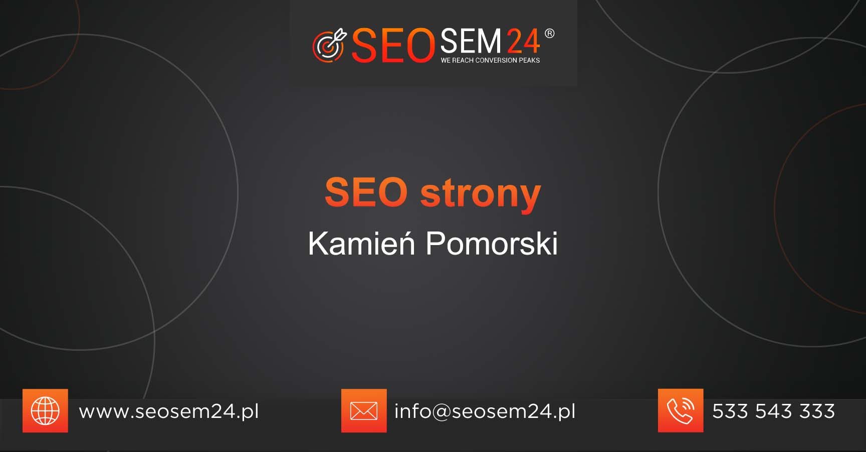 SEO strony Kamień Pomorski