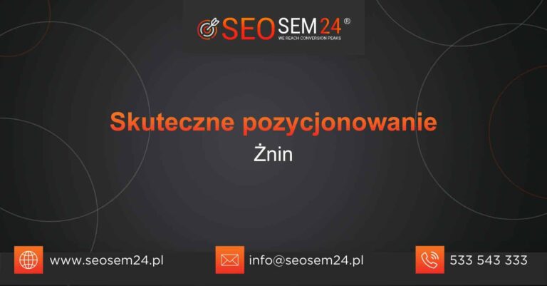 Skuteczne pozycjonowanie Żnin