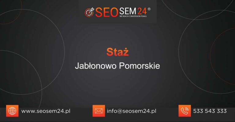 Staż Jabłonowo Pomorskie