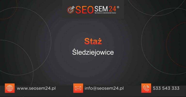 Staż Śledziejowice